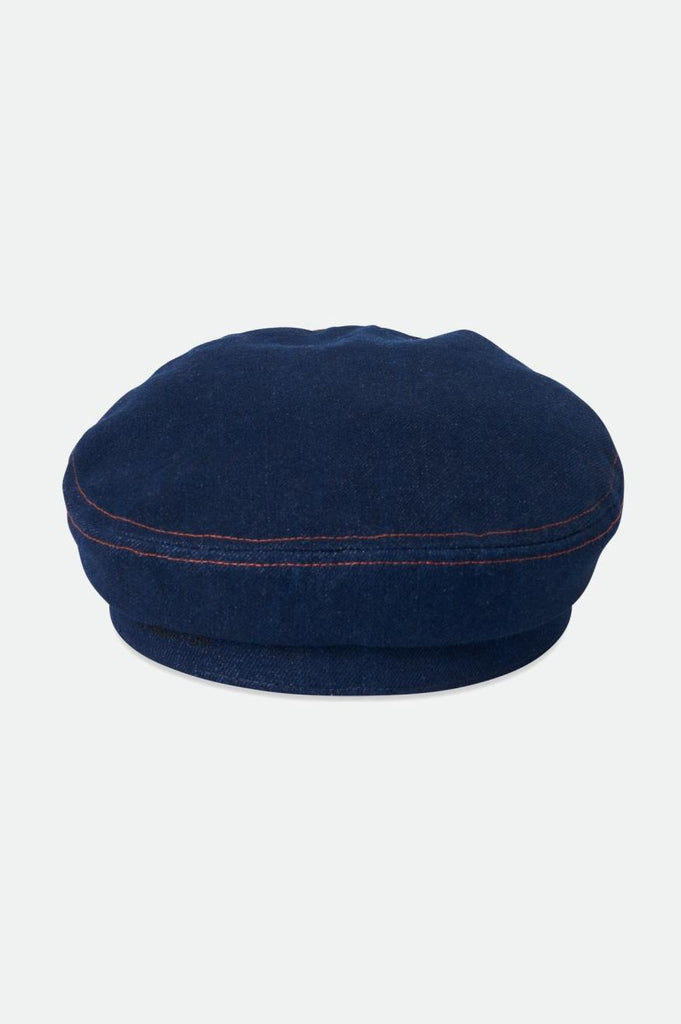 Brixton Fiddler Fisherman Cap - Washed Denim