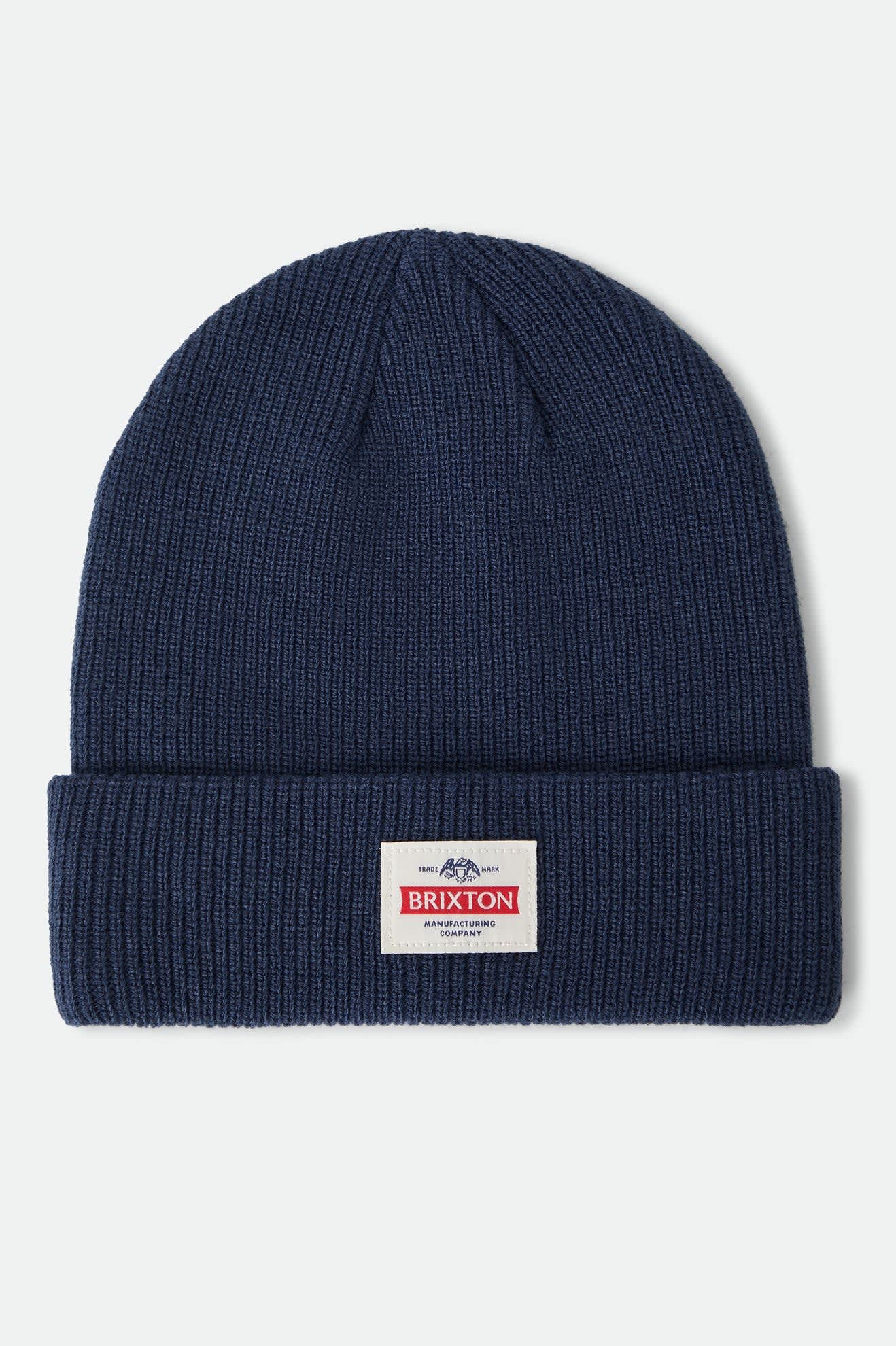 Unisex Trademark Beanie in the color Navy - Front Product View