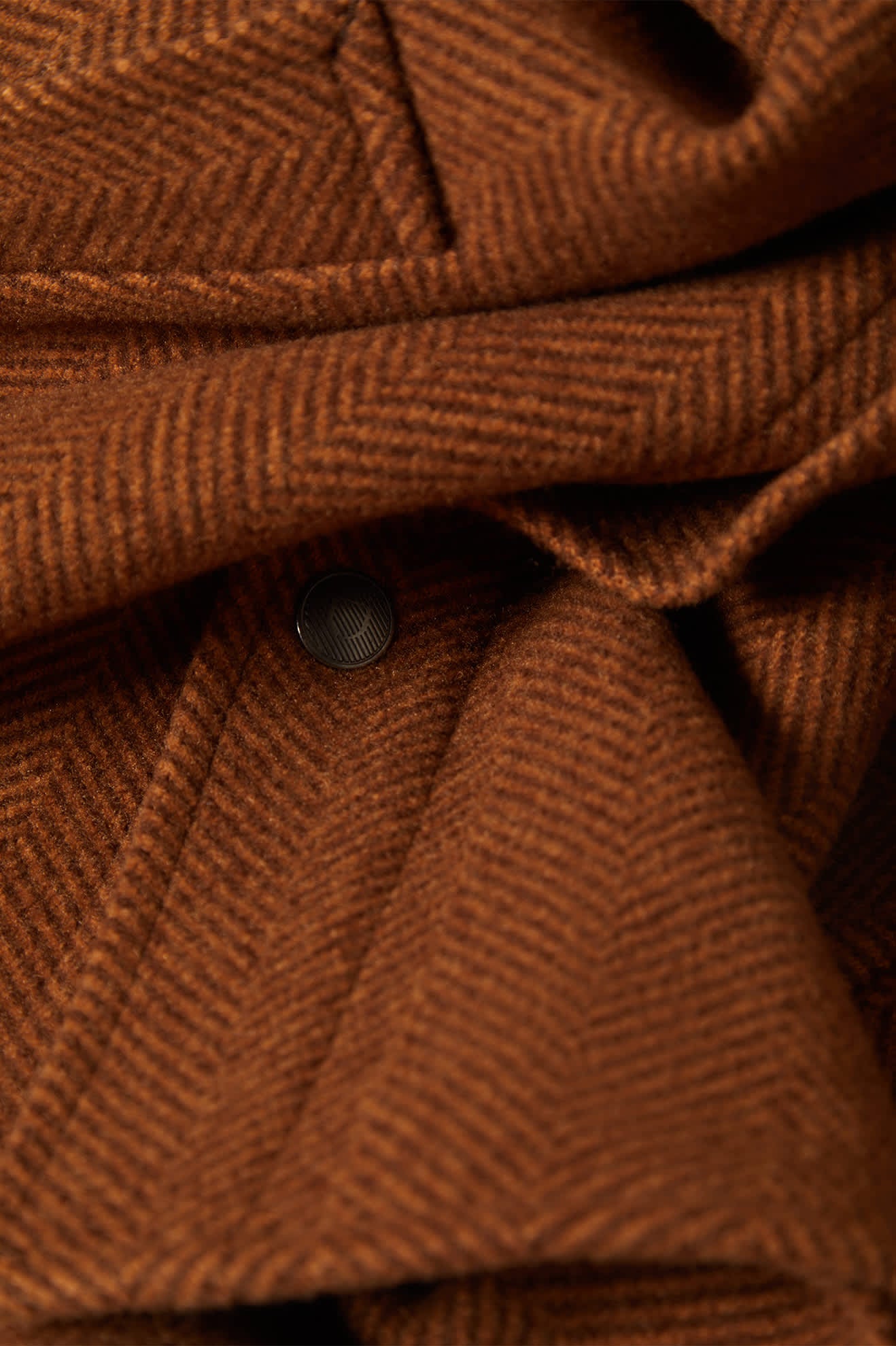 Men's Durham Brushed Menswear Jacket in the color Brushed Pinecone - Additional Laydown image