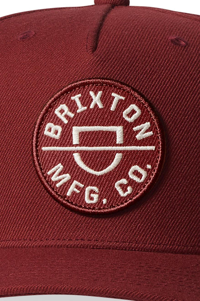 Brixton Crest C Netplus MP Snapback - Barn Red