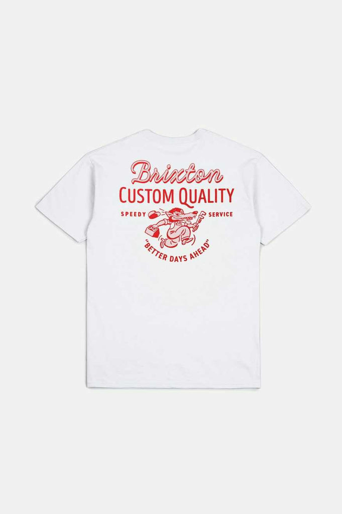 Brixton Better Days S/S Standard T-Shirt - White