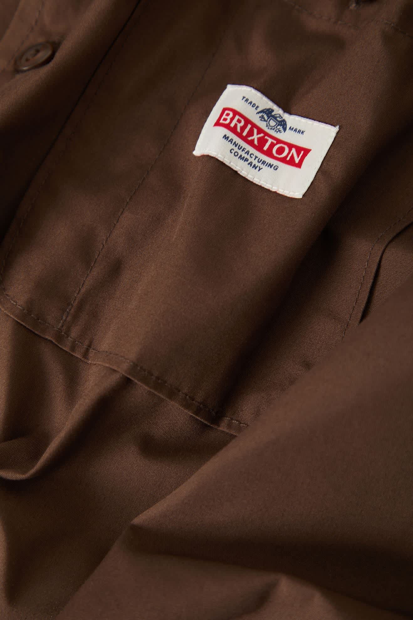 Men's Trademark Long Sleeve Shirt in the color Walnut Brown - Additional Laydown image