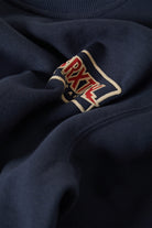 Men's Lightning Crew in the color Mood Indigo - Additional Laydown image