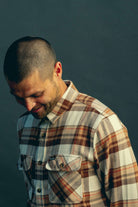 Men's Lifestyle 3 | Bowery L/S Flannel - Whitecap/Pinecone Brown/Burro Brown
