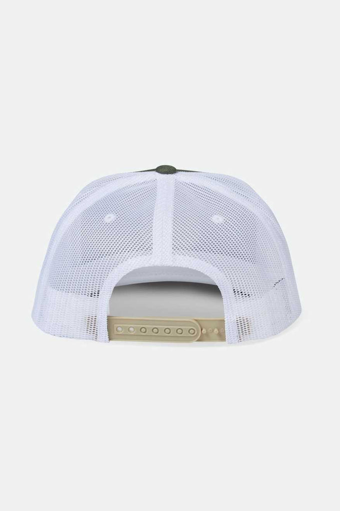 Brixton Oath Trucker Hat - Agave Green/White