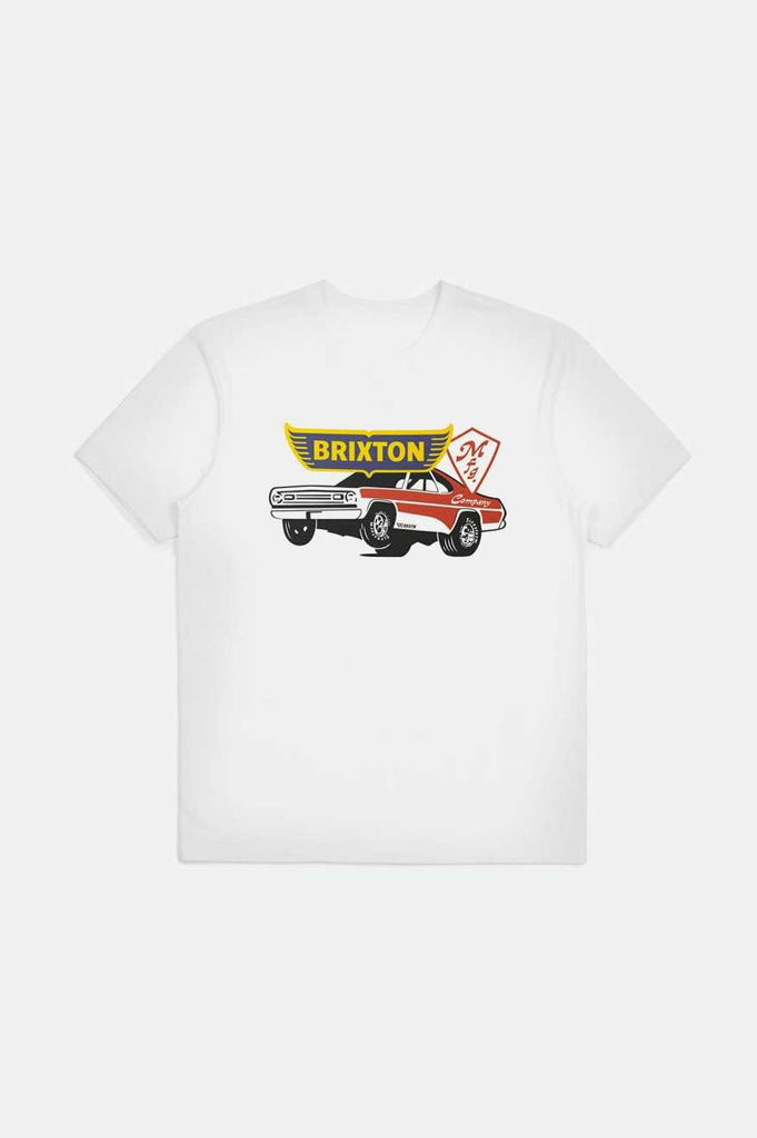 Brixton Barona S/S Tailored T-Shirt - White