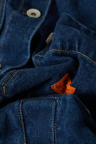 Women's Durham Shirt Jacket in the color Rinse Denim - Additional Laydown image