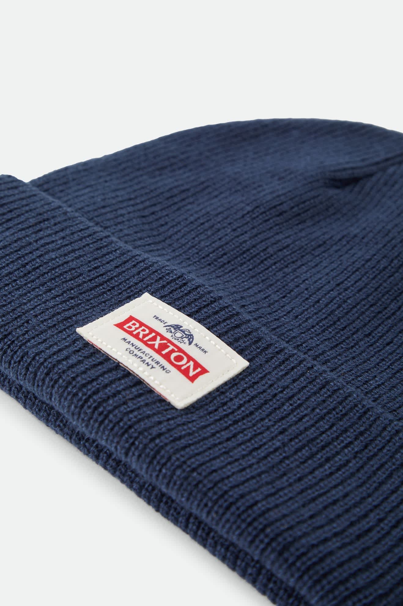 Unisex Trademark Beanie in the color Navy - Additional Laydown image