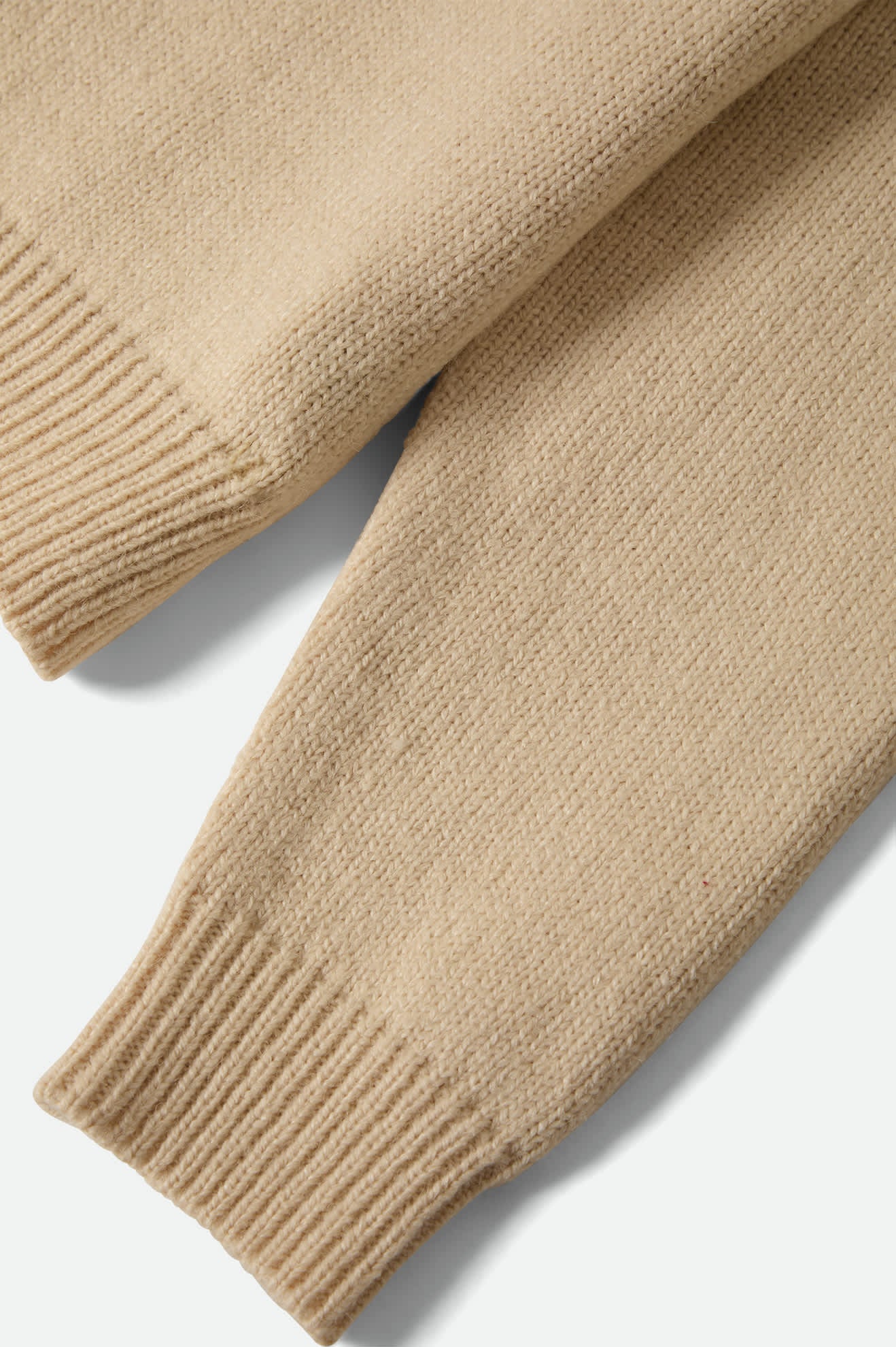 Women's Brixton Ranching Club Crew Sweater in the color Whitecap - Additional Laydown image