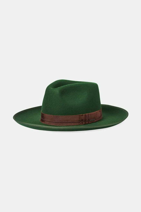 Reno Fedora - Moss/Brown