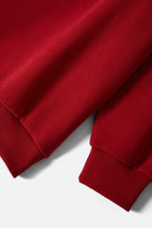 Women's Coors Light Caster Crew in the color Coors Red - Additional Laydown image