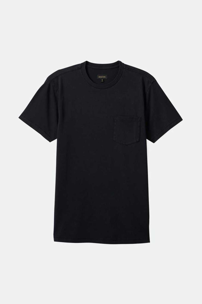 Brixton Vintage Reserve S/S T-Shirt - Black Sol Wash