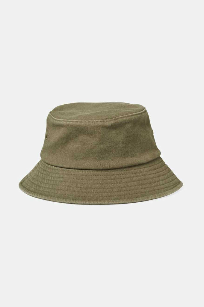 Brixton Woodburn Packable Bucket Hat - Vetiver Sol Wash