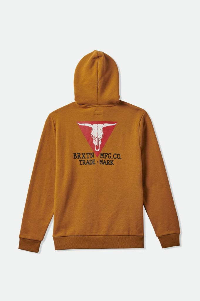 Brixton Galveston Fleece Hood - Golden Brown