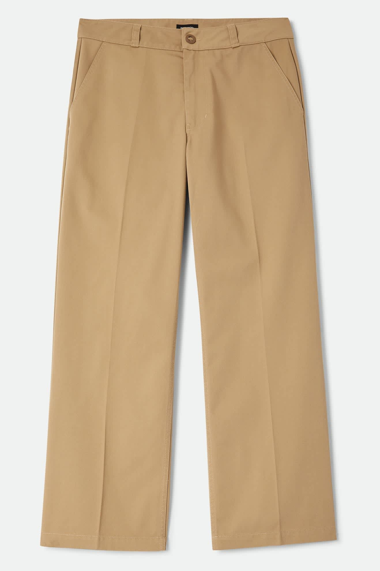 Men's Trademark Chino Pant in the color British Khaki - Front Product View