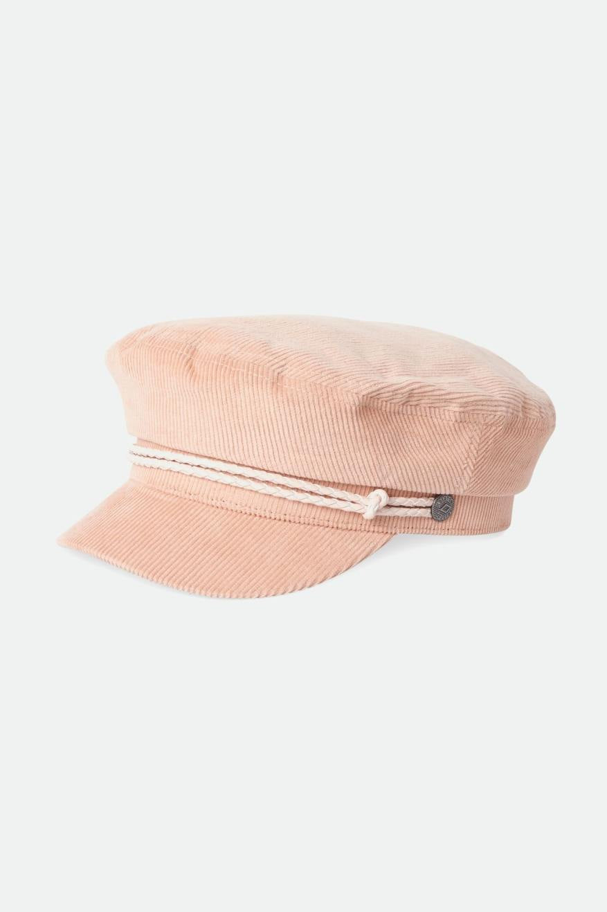 Fiddler Fisherman Cap - Soft Pink Cord