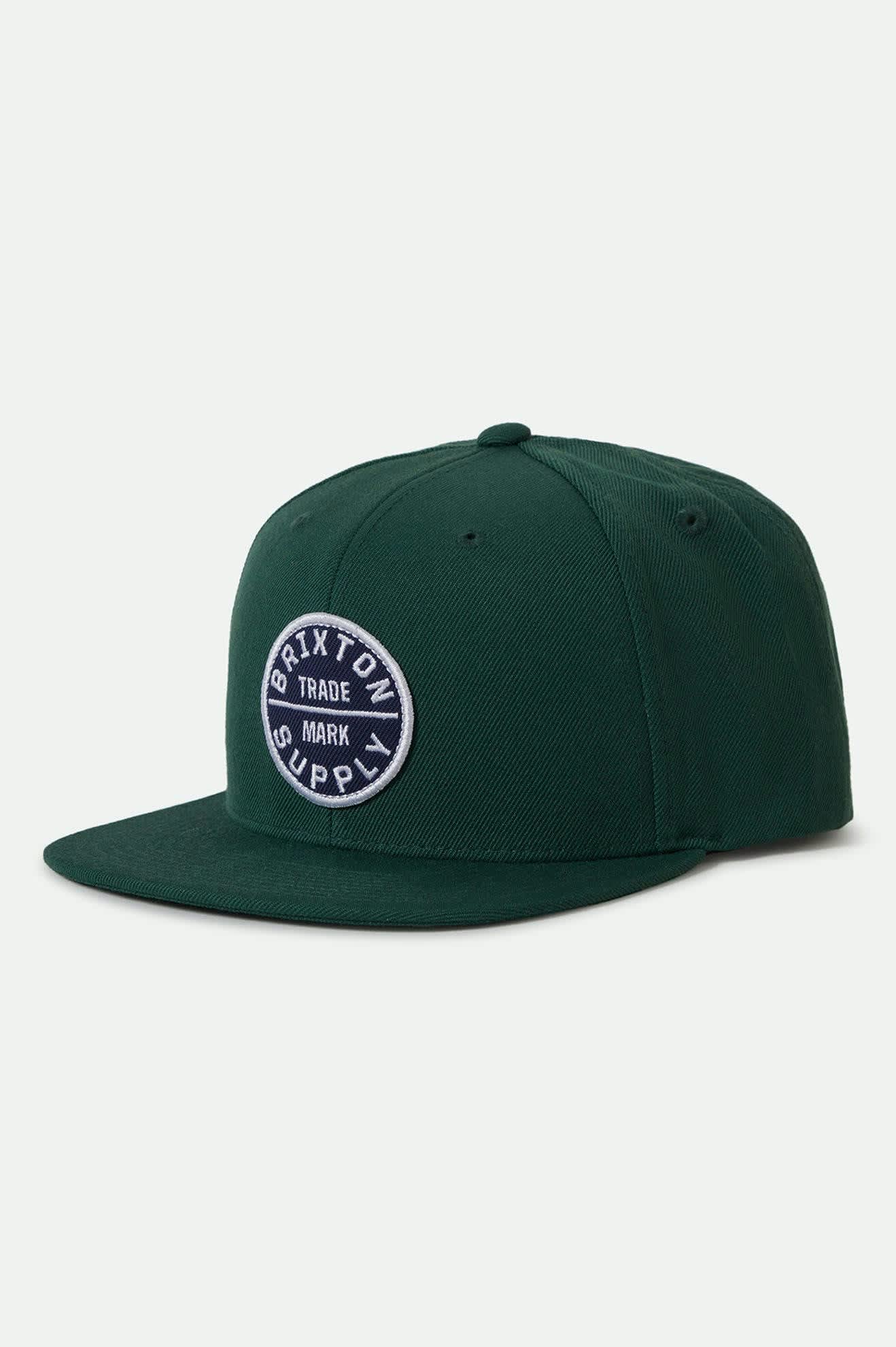Unisex Oath III Snapback in the color Pine Needle/Pine Needle - Front Product View