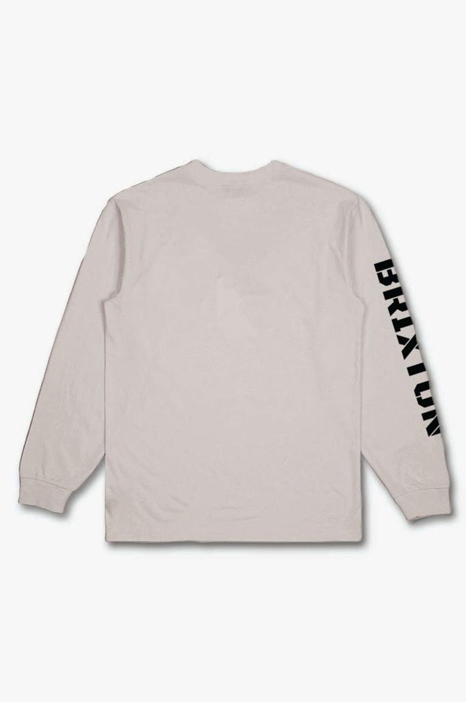 Brixton Builders L/S Tee  - Cream