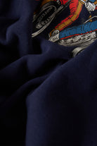 Men's Coors Light Berm Crew in the color Coors Navy - Additional Laydown image