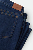 Men's Builders 5-Pocket Pant in the color Dark Denim - Additional Laydown image