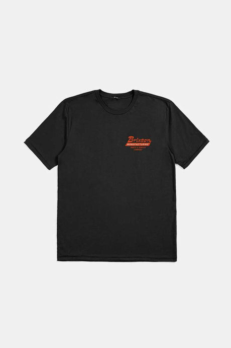 Township S/S Tailored T-Shirt - Black