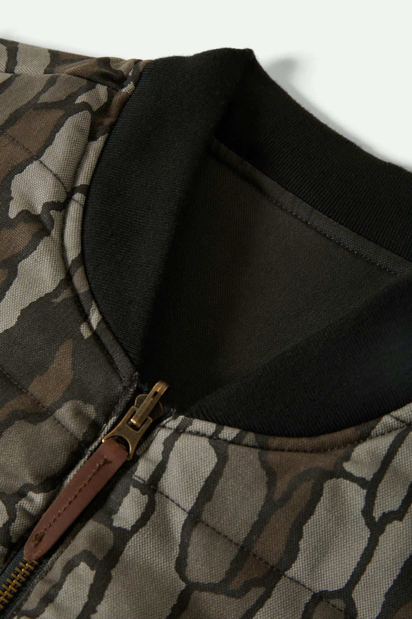 Men's Builders Abraham Reversible Vest in the color Bark Camo - Additional Laydown image