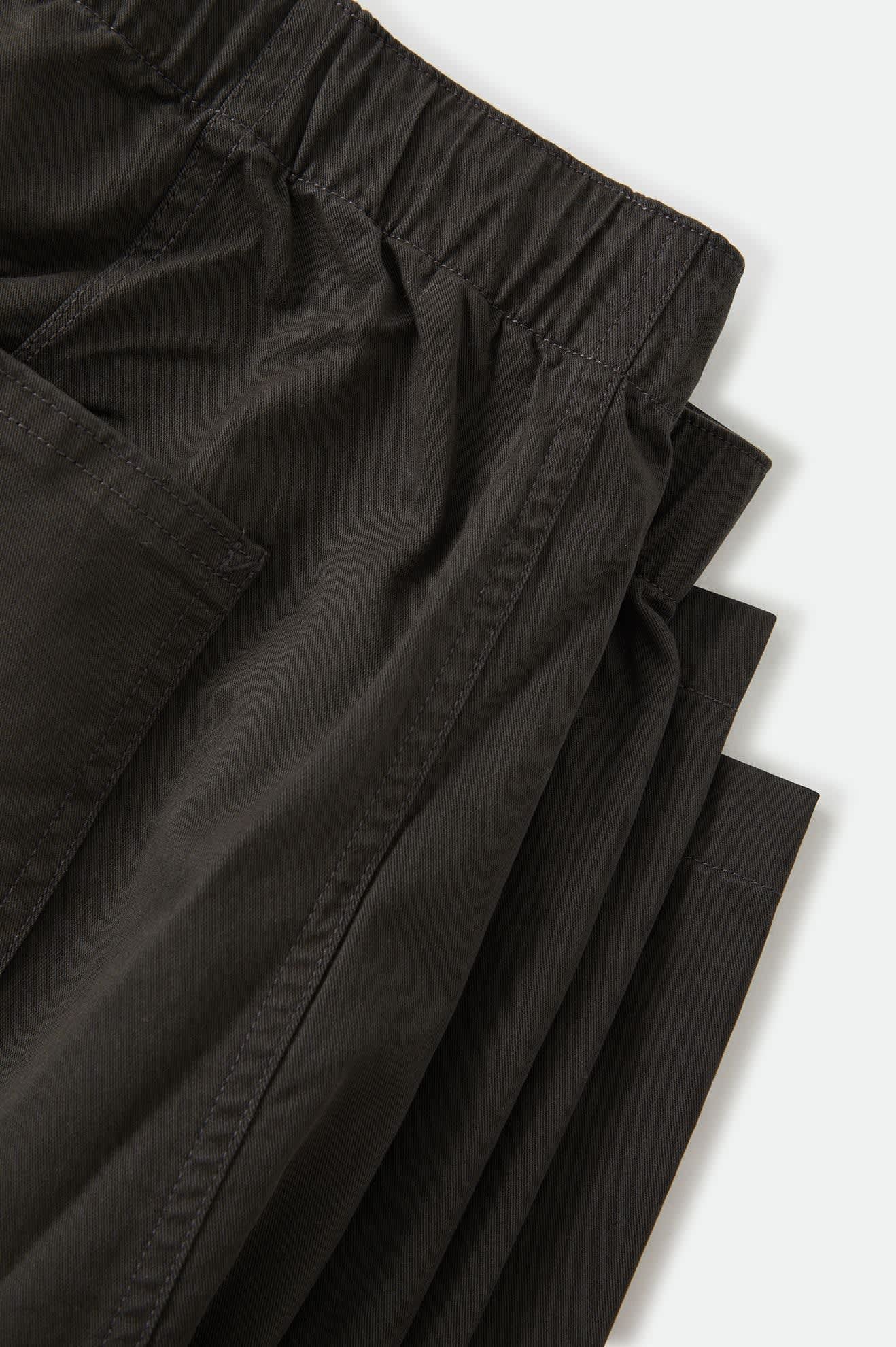 Women's Utility Everyday Barrel Pant in the color Washed Black - Additional Laydown image