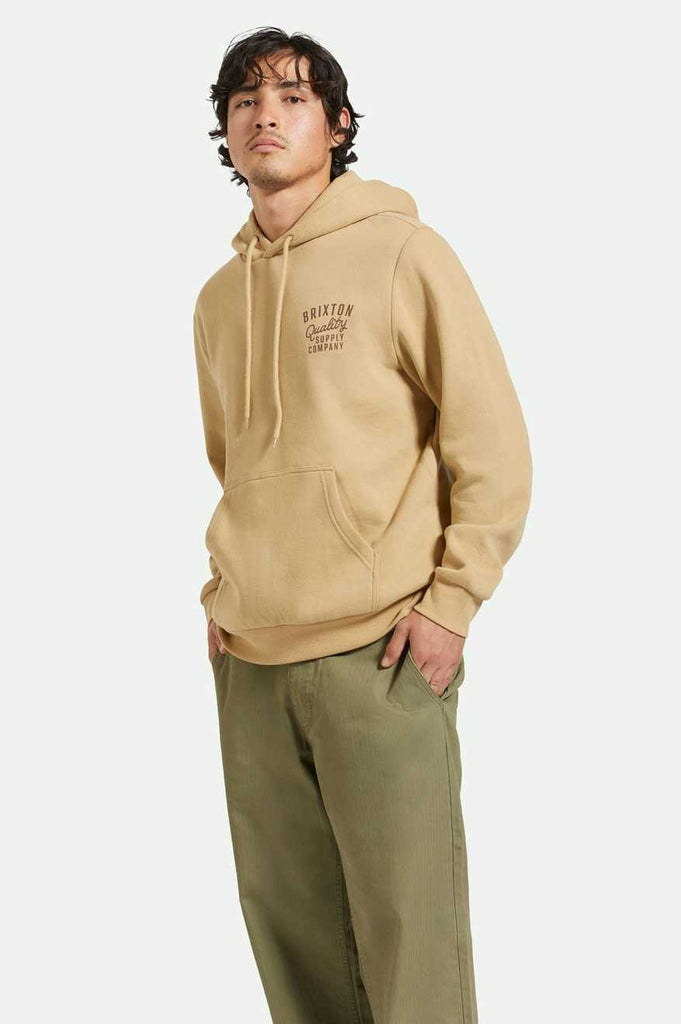 Brixton Hubal Hoodie - Sand