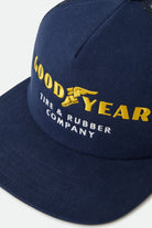 Unisex Goodyear Service Trucker Hat in the color Navy - Additional Laydown image