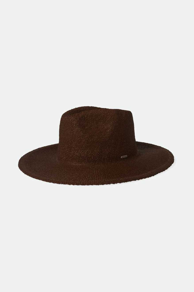 Brixton Cohen Straw Cowboy Hat - Dark Earth