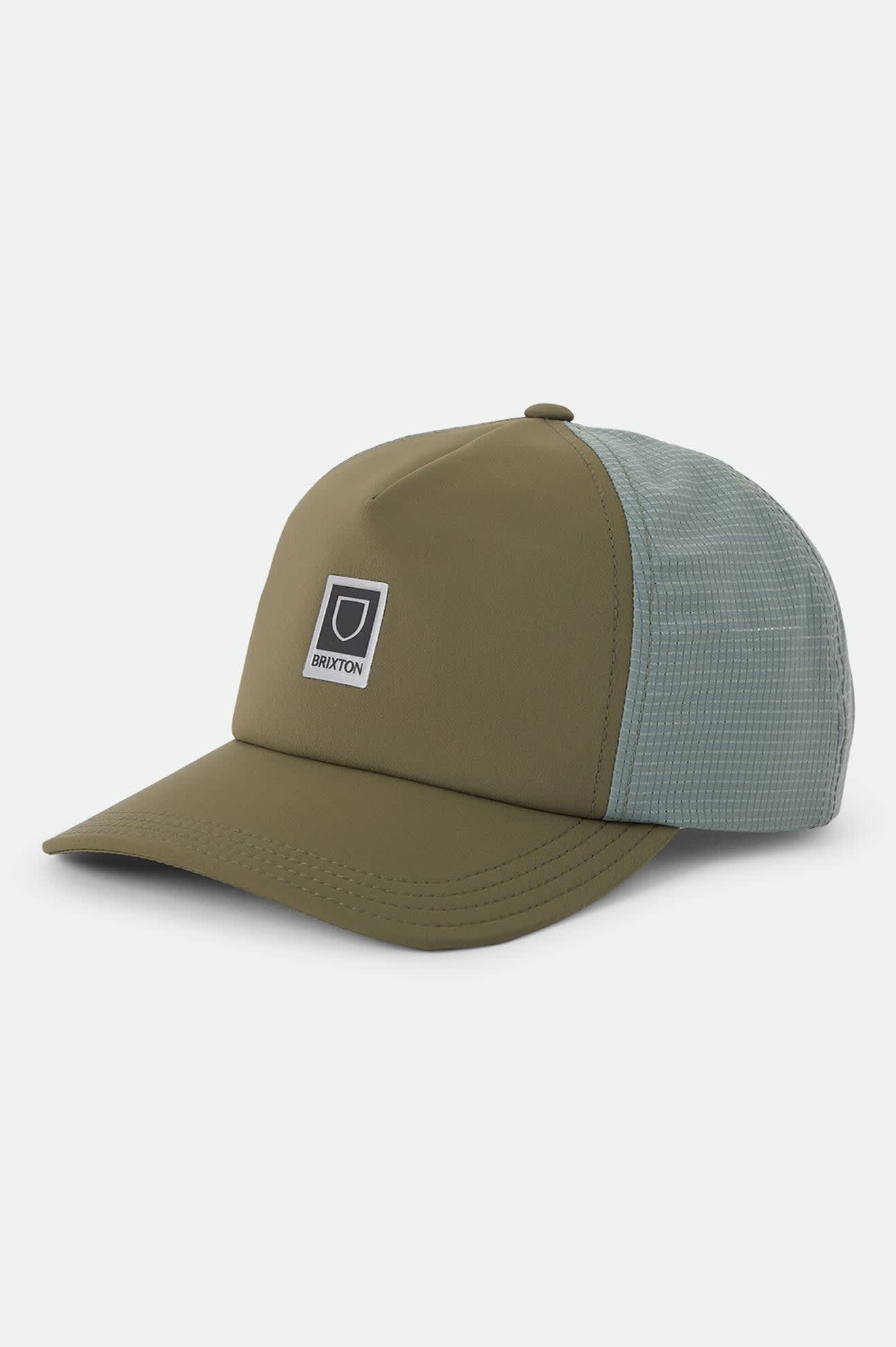 Unisex Beta Journey Adjustable Hat in the color Dark Olive - Front Product View