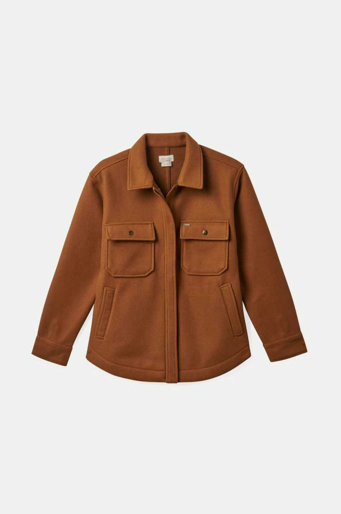 Brixton Durham Shirt Jacket - Washed Copper