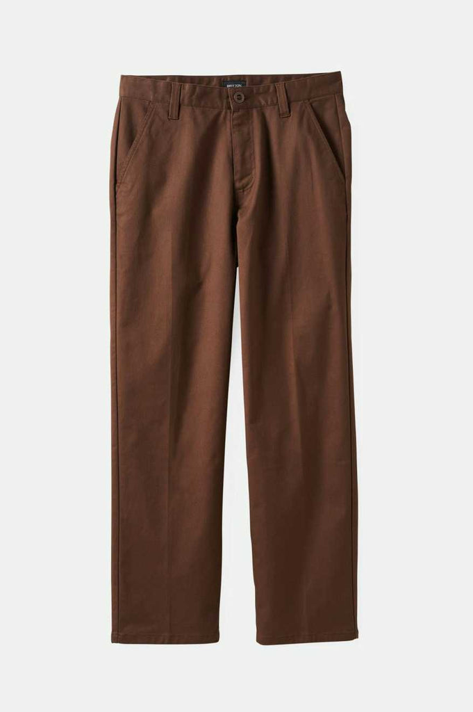 Brixton Choice Chino Relaxed Pant - Pinecone Brown