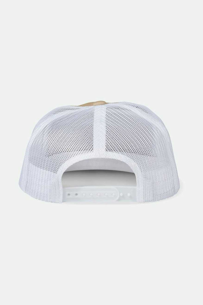 Brixton Gateway Netplus Trucker Hat - Sand/Off White