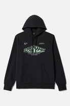 Men's Forman Hoodie in the color Black - Front Product View