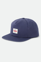 Unisex Trademark Adjustable Hat in the color Washed Navy - Front Product View