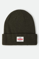 Unisex Trademark Beanie in the color Dark Olive - Front Product View