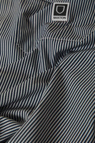 Men's Journey Lightweight Long Sleeve Shirt in the color Navy/White Stripe - Additional Laydown image