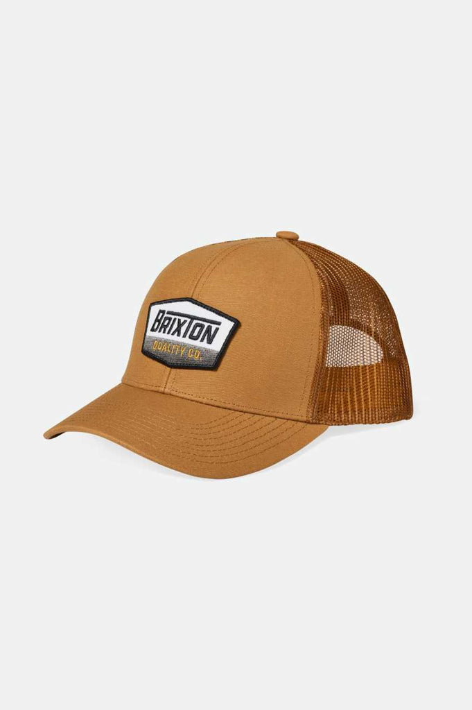 Brixton Regal Netplus Trucker Hat - Copper/Copper