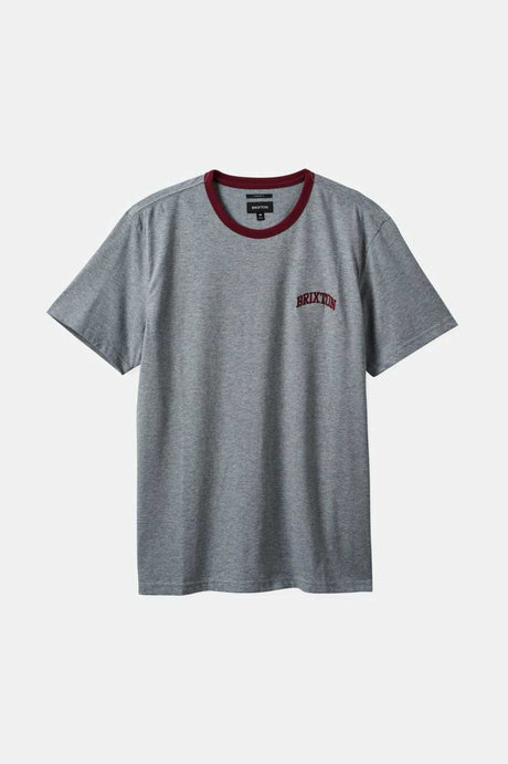 Varsity Ringer T-Shirt - Heather Grey