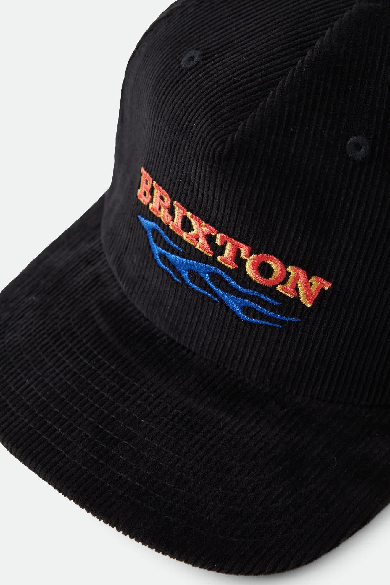 Unisex Clifton Snapback in the color Black - Additional Laydown image