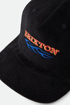 Unisex Clifton Snapback in the color Black - Additional Laydown image