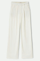 Women's Ludlow Trouser Pant in the color Off White - Front Product View