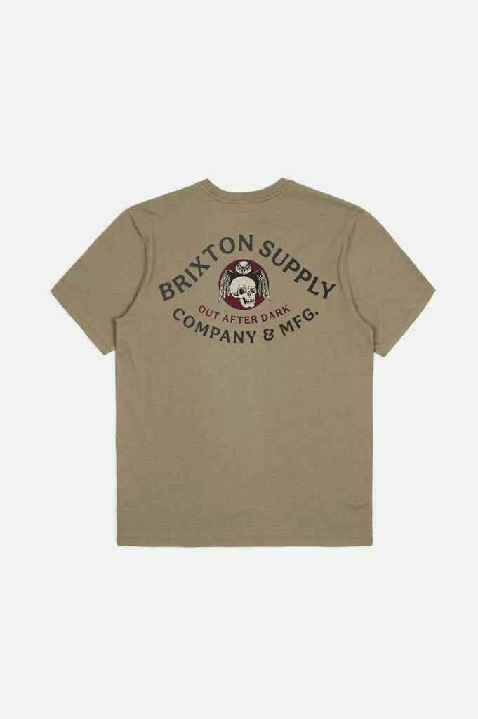 Brixton Potion S/S Tailored T-Shirt - Oatmeal