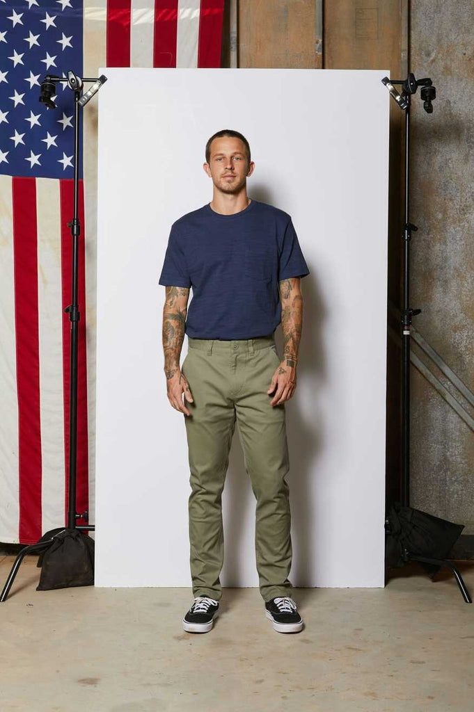 Men's Lifestyle 1 | Choice Chino Regular Pant - Olive Surplus