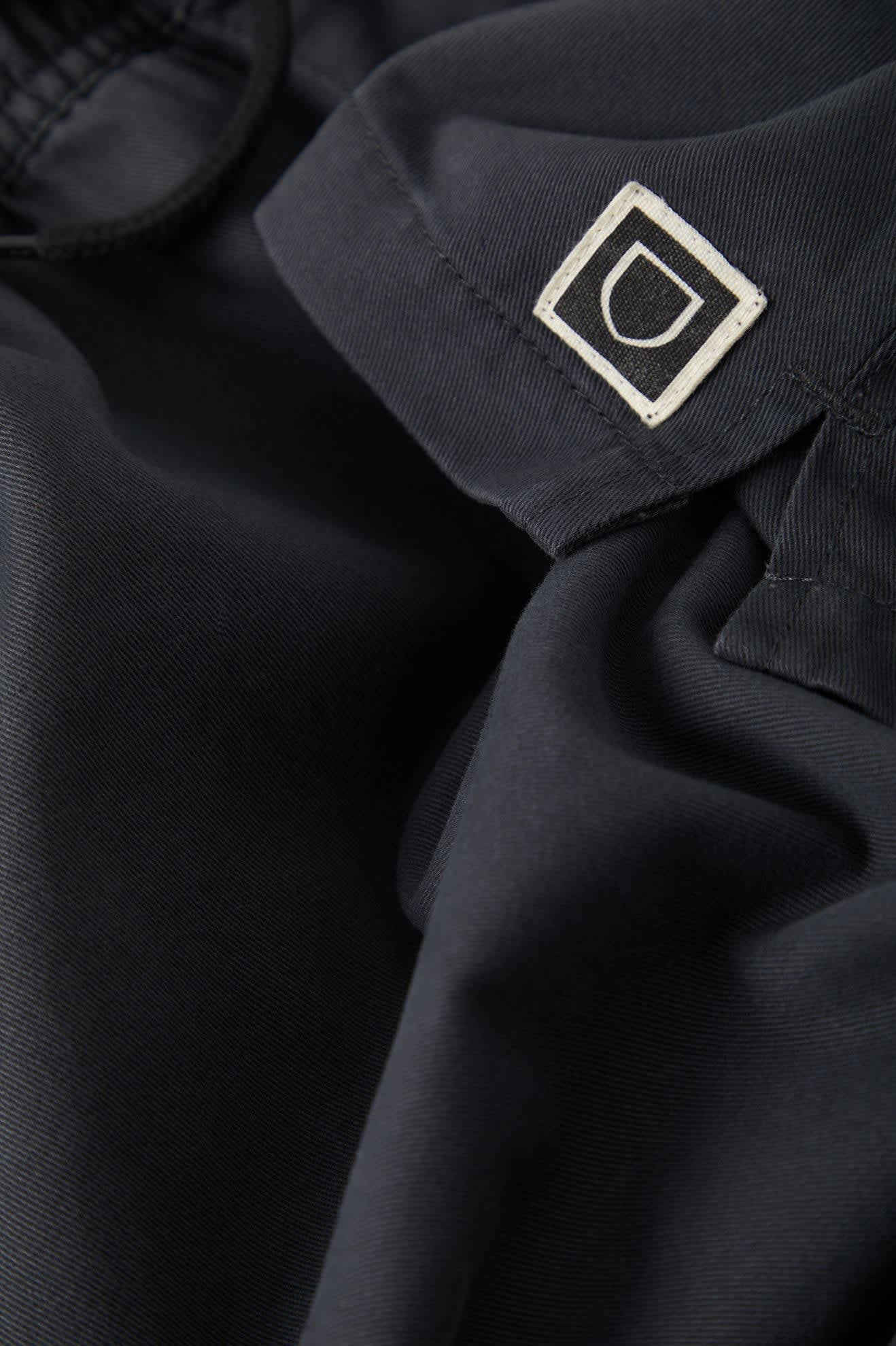 Men's Everyday Vintage Wash Short in the color Black - Additional Laydown image