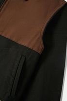 Women's Mechanic Women's Garage Jacket in the color Port/Black/Pinecone Brown - Additional Laydown image