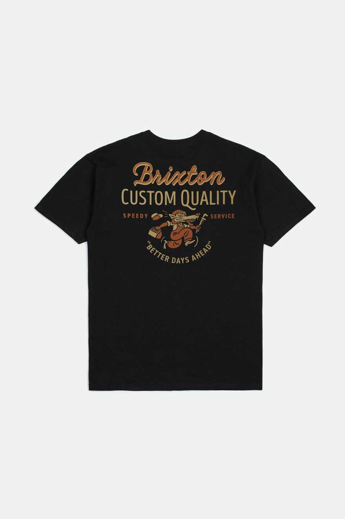 Brixton Better Days S/S Standard T-Shirt - Black