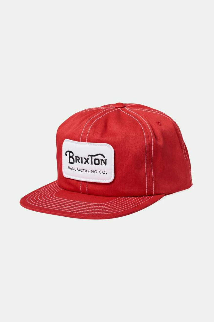 Brixton Grade Snapback - Red