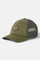Unisex Largo Netplus Adjustable Hat in the color Olive/Olive - Front Product View